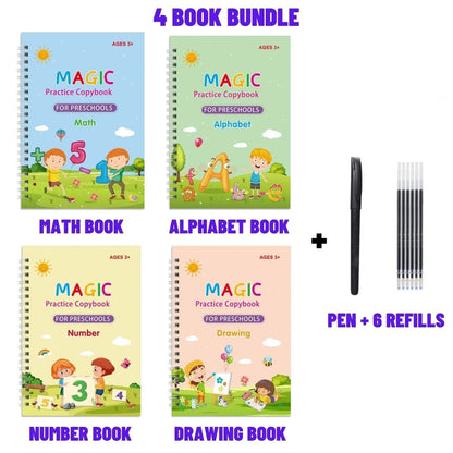 4 IN 1 Children's Magical Books