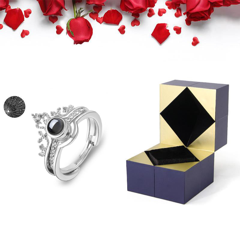 Creative Ring, Bracelet And Puzzle Jewelry Box