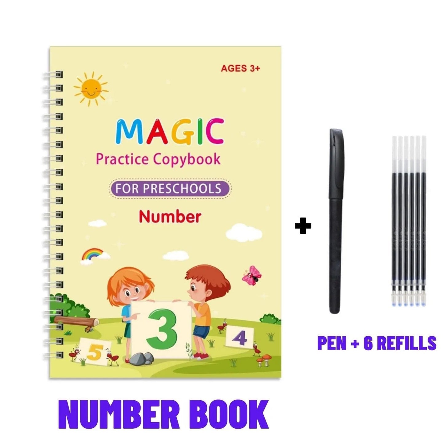 4 IN 1 Children's Magical Books
